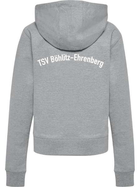 Damen Kapuzensweat TSV Böhlitz-Ehrenberg - HMLGO2.0 Hoodie - Grey melange